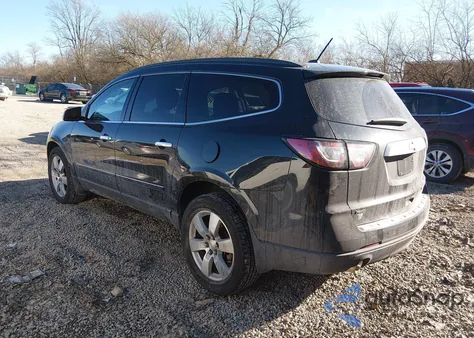 2015 Chevrolet Traverse Ltz z USA, uszkodzony, nr VIN 1GNKVJKD1FJ269604